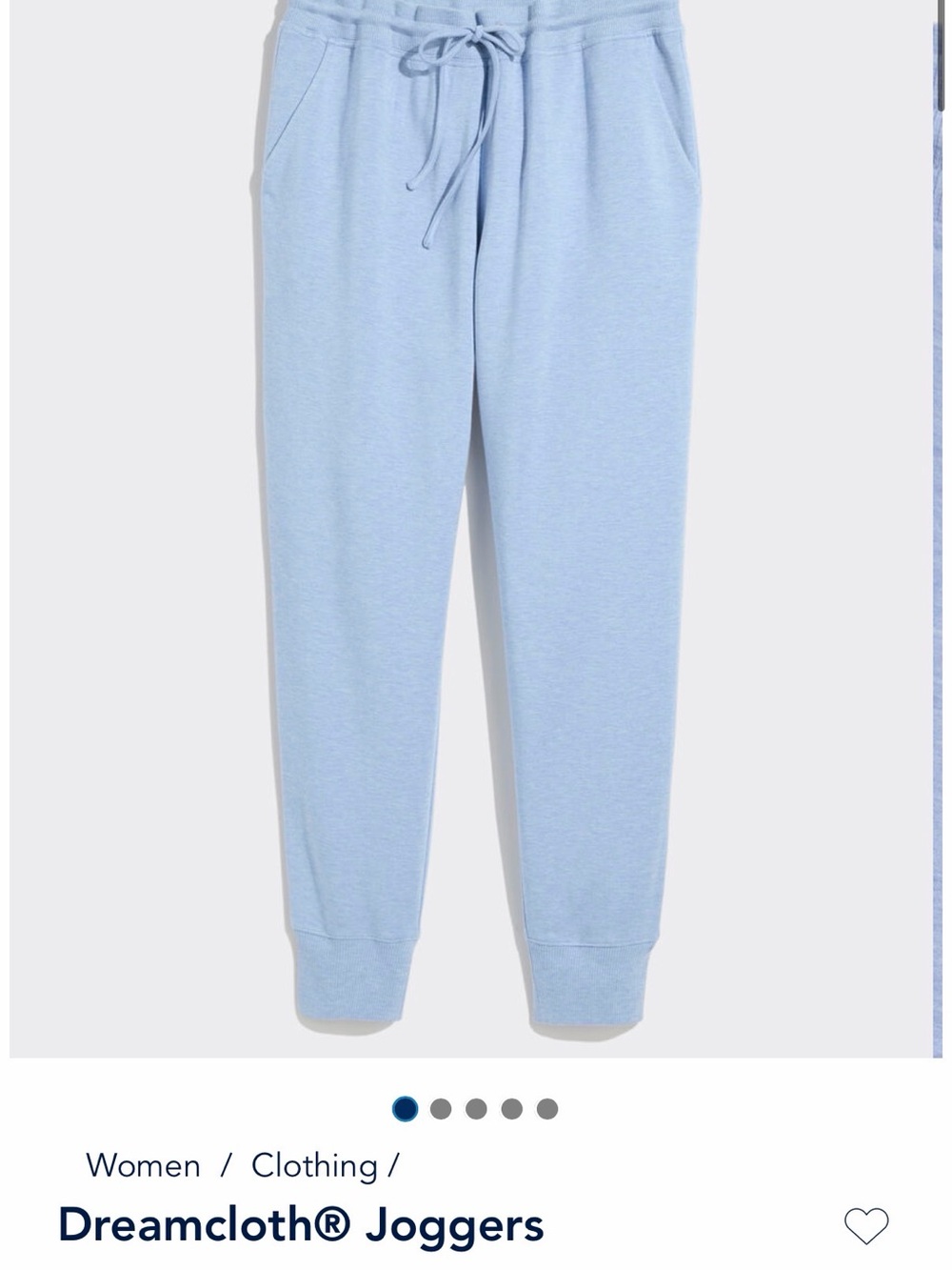 Women’s Dream Jogger Vineyard Vines Light Blue Jogger Pants